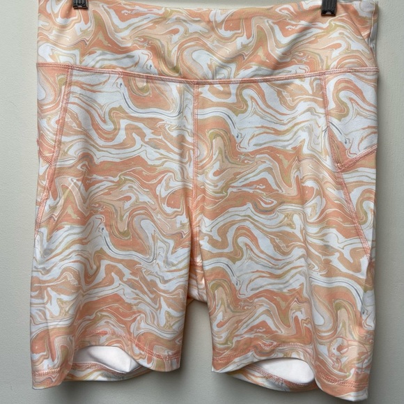 NWT Ivory Ella “Alaina” High Waisted Biker Shorts - Size XL - Picture 3 of 14